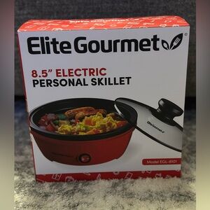 Electric Personal Skillet 8.5 inches
Elite Gourmet New in Box